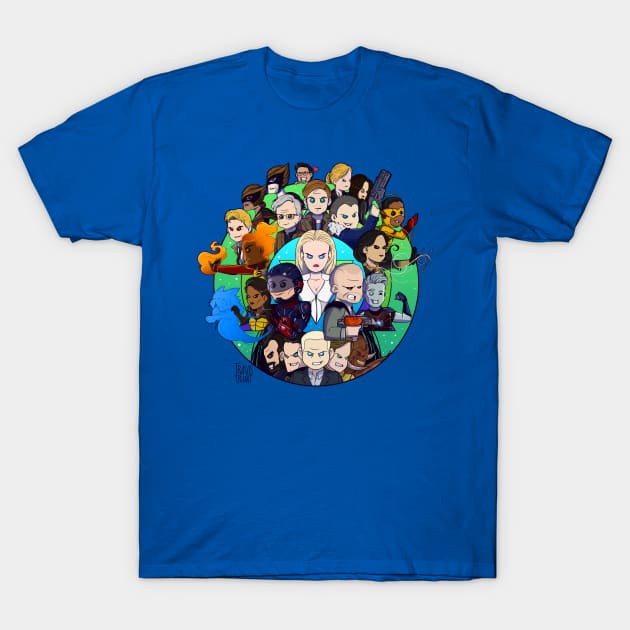 Legends of Tomorrow T-Shirt by travistruant